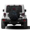 Delerain Cat with Blue Eyes Spare Tire Cover with Backup Camera Hole for RV Trailer SUV Truck and Many Vehicle, Wheel Covers Sun Protector Waterproof (15 Inch for Diameter 27"-29") view 1