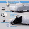 Heavy Duty Anti-Hail Car Cover Compatible with Jaguar X-Type All Weather Hail Blanketwith Storage Bag Hail Protection Car Covers Snow Rain Scratch Resistant view 3