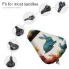 Rainbow Rabbit Bike Seat Rain Cover Waterproof Dustproof Bikes Saddle Cushion Soft Bicycle Seat Pad Covers with Drawstring for Men Women view 3