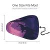 Deer Silhouette Bike Seat Rain Cover Waterproof Dustproof Bikes Saddle Cushion Soft Bicycle Seat Pad Covers with Drawstring for Men Women view 2