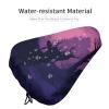 Deer Silhouette Bike Seat Rain Cover Waterproof Dustproof Bikes Saddle Cushion Soft Bicycle Seat Pad Covers with Drawstring for Men Women view 4