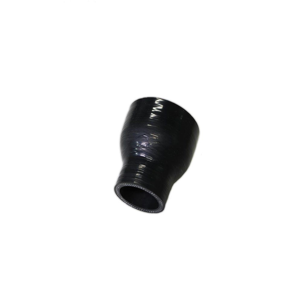 I33T Automotive Silicone Tubing, ID 3/4" to 1.75" (19mm-45mm) Straight Reducer, 3"(76mm) Leg Length, 3-Ply High Performance Coupler, Universal Automotive Pure Silicone Hose (Black)
