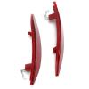 Tyenaza 1 Pair Rear Bumper Reflectors, 265650004R Replacement Megane III Fluence Rear Reflective Lens, for Hatchback Grandtour Safety Warning Light view 3