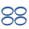 VIOJI 4 Hub Rings 73.1mm to 66.9mm Hubcentric Ring .9 (Plastic) for Pontiac,for GMC,for Chevy,for Cadillac,for Buick Left Right Front Rear Reinforced Nylon-Construction 73-6690 view 2
