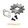 zRuOniA 520 20mm 10T 11T 12T 13T 14T 15 16 17 18 19 20T Front Sprocket Suitable for LF ZS YCF Off-Road ATV Four-Wheel(520 20mm 11T) view 2