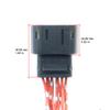 Connector for Molex. Female. 12-PIN. 334721581 view 4