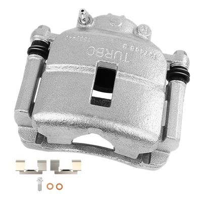 cciyu Front Right Disc Brake Caliper Assembly With Bracket 18-B4883