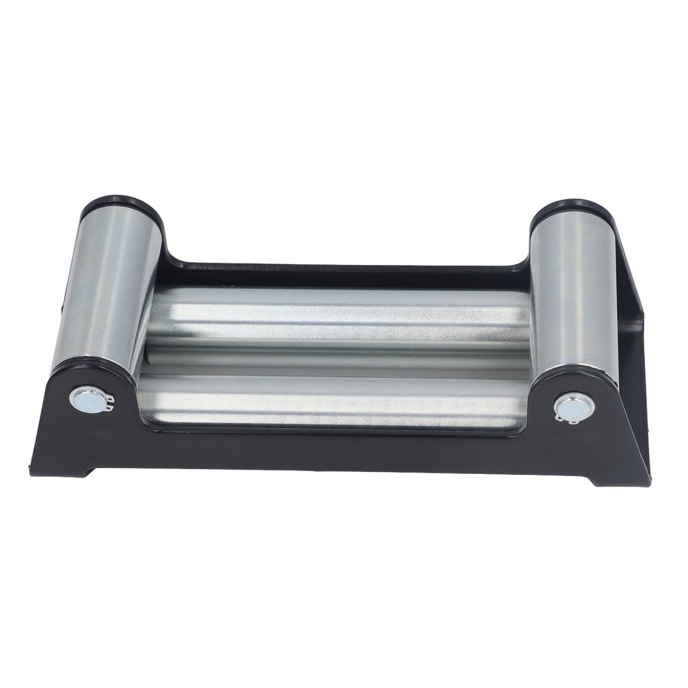12000lb High Strength Steel Winch Roller Fairlead with 4 Rollers, Easy Installation, Erosion , for Wire and Synthetic Ropes