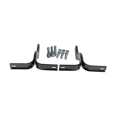 SQAMOR Rear Bumper Bracket Set Paintable for Ford for F-1 1949-1952 for F-2 1949-1952 for F100 1953-1971 for F250 1953-1972 Steel Black