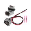 REPAIROCK 1Set License Plate Light Socket Wiring for Toyota Corolla 1998-2002 2019-2024 No.9007560005 Backup Reverse Lamp Bulb Pigtail Connector Harness view 1