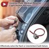 REPAIROCK 1Set License Plate Light Socket Wiring for Toyota Corolla 1998-2002 2019-2024 No.9007560005 Backup Reverse Lamp Bulb Pigtail Connector Harness view 3