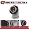 REPAIROCK 1Set License Plate Light Socket Wiring for Toyota Corolla 1998-2002 2019-2024 No.9007560005 Backup Reverse Lamp Bulb Pigtail Connector Harness view 4