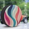 Yeahhhlife Modern Abstract Stripes Spare Tire Cover, Travel Trailer Camper Truck SUV Waterproof Wheel Cover, Sun Rain Snow Protector 14" view 3
