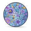 Yeahhhlife Colorful Floral Spare Tire Cover, Travel Trailer Camper Truck SUV Waterproof Wheel Cover, Sun Rain Snow Protector 14" view 1