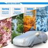 Hail Blanket Car Cover Compatible with BMW 6 Series Padded Anti-Hail Car Coverwith Storage Bag Heavy Duty Outdoor Full Exterior Waterproof UV Protection view 2