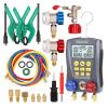 Pressure Gauge Refrigeration Digital Vacuum Pressure Manifold Tester Manifold Meter HVAC Temperature Tester for DIY Use view 1