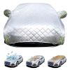 Hail Protector Car Cover for Lexus RC, 2014-Present, Outdoor Waterproof Padded Anti-Hail Half Car Covers, 5 Layers Thickened Hail Blanket view 1