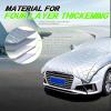 Hail Protector Car Cover for Lexus RC, 2014-Present, Outdoor Waterproof Padded Anti-Hail Half Car Covers, 5 Layers Thickened Hail Blanket view 4
