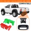10Pcs Tailgate Latch,Tailgate Latch Rod Clip Left and Right Handle Rod Door Lock Clip Compatible with 1999-2007 Chevy Silverado GMC Sierra for 88981030 88981031 view 4