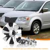 GTOWNWORKS Wheel Center Cap for Chrysler Town Country 2008-2010 17in Wheel Rim Hubcap 04721717AA Chrome Center Cover, 1 Pack view 3