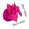Ski Helmet Cover Ski Helmet Decoration Decorative Helmet Cover Hat Bicycle Cute Skiing Head Warmer Cap Winter, Rose Hat view 3