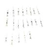 AICNRUT 50Pcs 1/1.5/1.8/2.2/2.8/3.5mm Male Female Auto Crimping Wire Terminal With Pin Removal Tool AICNRUT(DJ617-1.5A) view 3