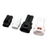 AICNRUT 1-20kits Sealed 2Pin MT090 2Pin Male Female Housing Waterproof Connector for 6187-2171 6180-2181 (White Female,10Sets) view 4