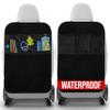Todays Kids 2 Pack Kick Mats Back Seat Protector - Backseat Car Organizer for Kids, Car Storage Organizer, Back Seat Cars Organizers, Cars Organizers Backs Seats, Travel Accessories, 3 Pockets view 3