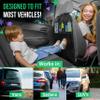 Todays Kids 2 Pack Kick Mats Back Seat Protector - Backseat Car Organizer for Kids, Car Storage Organizer, Back Seat Cars Organizers, Cars Organizers Backs Seats, Travel Accessories, 3 Pockets view 4