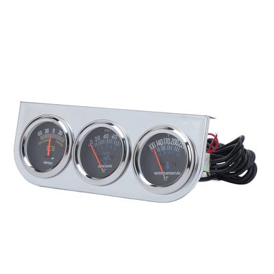 Bnineteenteam 52mm 3-in-1 Car Gauge Kit for 12V Vehicles