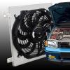 ASCIUTTA Aluminum Shroud Fan For 1992-00 Honda CIVIC EJ EK EG DEL SOL EG INTEGRA DB DC 93 94 95 96 97 98 99 With Thermostat Kit view 2