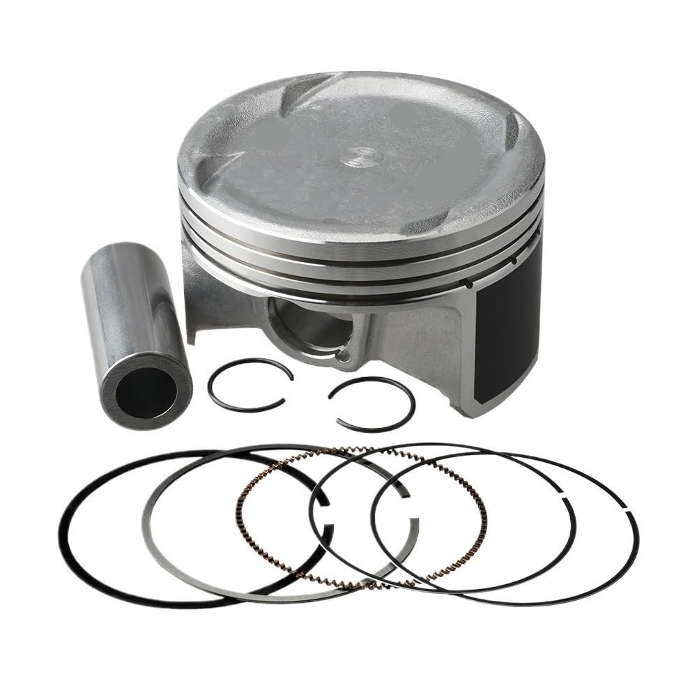 WcDeoj 4-Set Piston Set 0.5mm Suitable for Outboard Engine Engine Parts 13101-ZY6-000 BF115-BF150 ZY6 13101ZY6