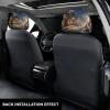 BaerK Christmas Holiday Print Car Headrest Cover 2 Pcs Universal Protector for Cars SUV Trucks Vans, Elastic Interior Accessory view 3