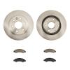 Front Brake Kit Rotors Ceramic Brake Pads for Chevrolet 2008-2018 Silverado 1500, GMC 2008-2018 Sierra 1500, Chevrolet 2008-2020 Tahoe 5.3L, Chevrolet 2005-2007 Silverado 1500 5.3L,(12.99, 330mm) view 1