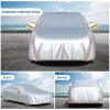 Full Car Cover for BMW 3 Series Touring,Full Exterior Covers Breathable Waterproof Dustproof Sun Protection Snowproof with Reflective Strip and Zipper Door view 2