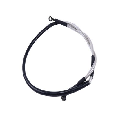 WQSING Front Brake Braided Hose Line 45125-KZ4-J21 Compatible with Honda CR125R CR250R 1995-2007 45125-MEN-003