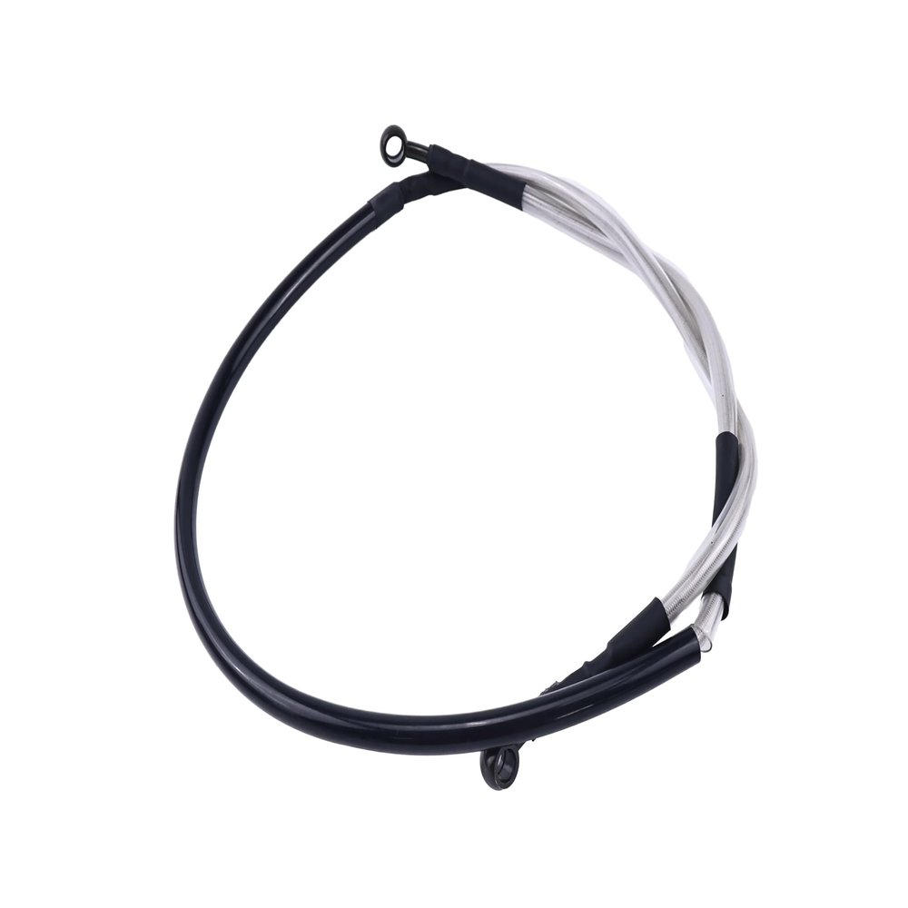 WQSING Front Brake Braided Hose Line 45125-KZ4-J21 Compatible with Honda CR125R CR250R 1995-2007 45125-MEN-003