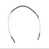 WQSING Front Brake Braided Hose Line 45125-KZ4-J21 Compatible with Honda CR125R CR250R 1995-2007 45125-MEN-003 view 2