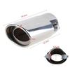 KYPSZQPSH 1Pc Universal Car Exhaust Tip Stainless Steel Chrome Round Muffler Tail Pipe Exhaust System Accessory(Style H) view 2