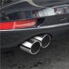 KYPSZQPSH 1Pc Universal Car Exhaust Tip Stainless Steel Chrome Round Muffler Tail Pipe Exhaust System Accessory(Style H) view 4