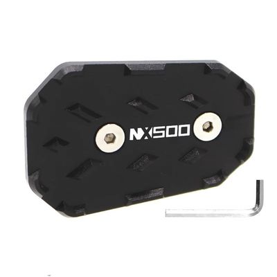 Motorcycles Foot Pegs for NX500 NX 500 2023 2024 Motorcycle Foot Pegs Front Footpegs Footrests Pedal Enlarger Brake Pedal Extension(Brake Pedal Black)