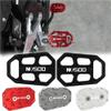 Motorcycles Foot Pegs for NX500 NX 500 2023 2024 Motorcycle Foot Pegs Front Footpegs Footrests Pedal Enlarger Brake Pedal Extension(Brake Pedal Black) view 2