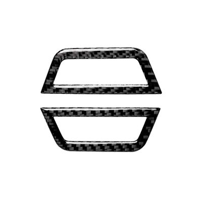 Car Carbon Fiber Accessories Rear Roof Air Vent 2pcs Protective Cover Anti-Scratch Sticker Compatible with BMW 3 Series E46 1998 1999 2000 2001 2002 2003 2004 2005