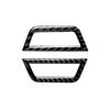 Car Carbon Fiber Accessories Rear Roof Air Vent 2pcs Protective Cover Anti-Scratch Sticker Compatible with BMW 3 Series E46 1998 1999 2000 2001 2002 2003 2004 2005 view 1