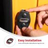 Linskip Door Protection Combo Set Door Latch + Check Covers Compatible with Ford Bronco & Bronco Sport 2021-2026+, Latch & Check Guards, Interior Accessories view 4