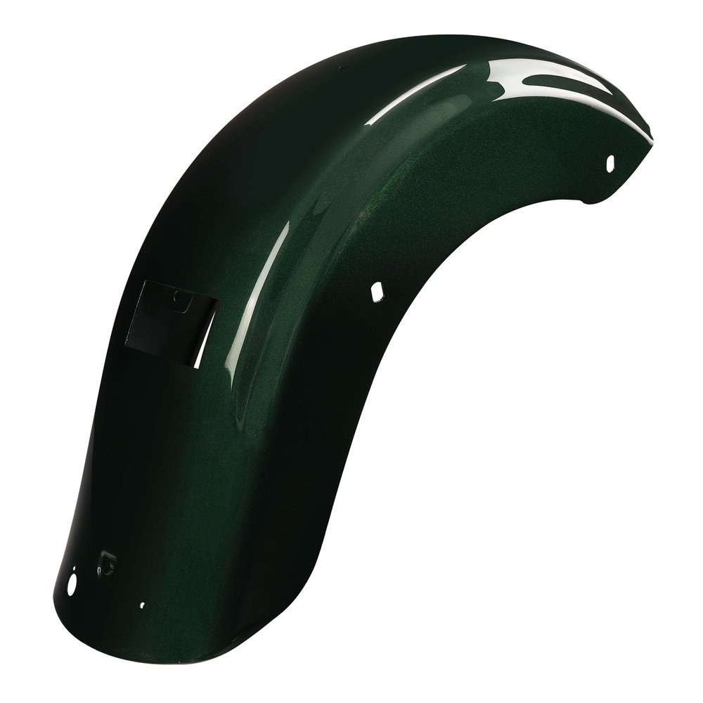 HR3 Deep Jade Pearl/Vivid Black Rear Fender Compatible with 2014-2019 Harley Road Glide Ultra Ultra Limited FLHTK/Low FLHTKL Electra Glide Ultra Classic FLHTCU/Low FLHTCUL