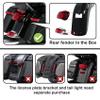 HR3 Deep Jade Pearl/Vivid Black Rear Fender Compatible with 2014-2019 Harley Road Glide Ultra Ultra Limited FLHTK/Low FLHTKL Electra Glide Ultra Classic FLHTCU/Low FLHTCUL view 2