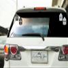 USMC Sergeant Major Window Decal Pair (Navy) view 2