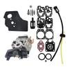 JOEBO Carburetor Gasket Carburetor Repair Fit for 25 35 Rebuild Kit Lawn Mower Parts Carburetor Kit view 1