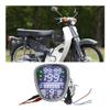 Tachometer Odometer For C70 C90 Motorcycle LED Digital Meter Rpm Odometer Speedometer Tachometer Odometer Cluster Assembly Display Assy view 2